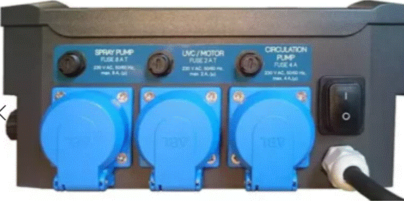 Kobre®Tec Trommelfilter TF30 inkl. Schacht und Steuerung, max. Flow 30'000 l/h