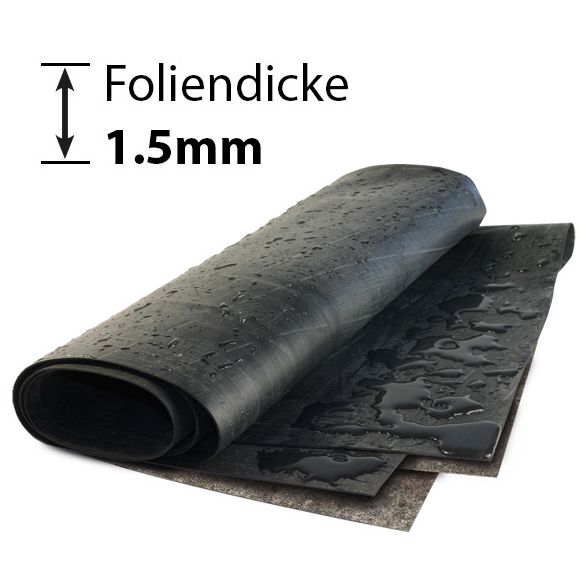 EPDM Kautschukfolie 1.50mm