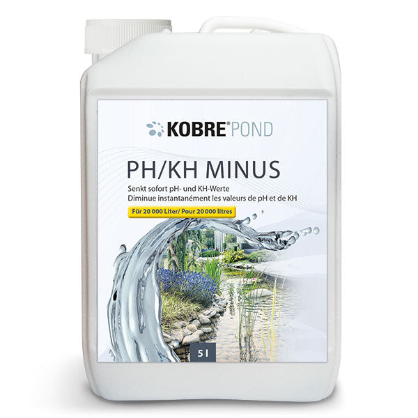 Kobre®Pond pH/KH Minus 5000ml senkt den pH-Wert