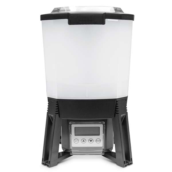 Kobre®Tec Solar Fish Feeder mit 6 Liter Futterbehälter