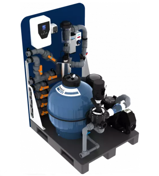 AquaForte Komplette Plug & Swim Filter Palette Biopool Typ 5