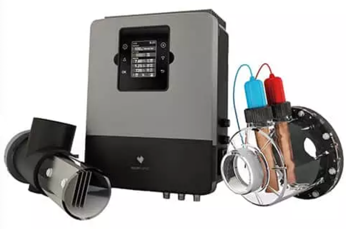 Aquascenic Hydrolyse & Kupfer Ionisation HD2 mit Installationsset Deluxe, pH- und Rx-Glassensoren und Dosierpumpen