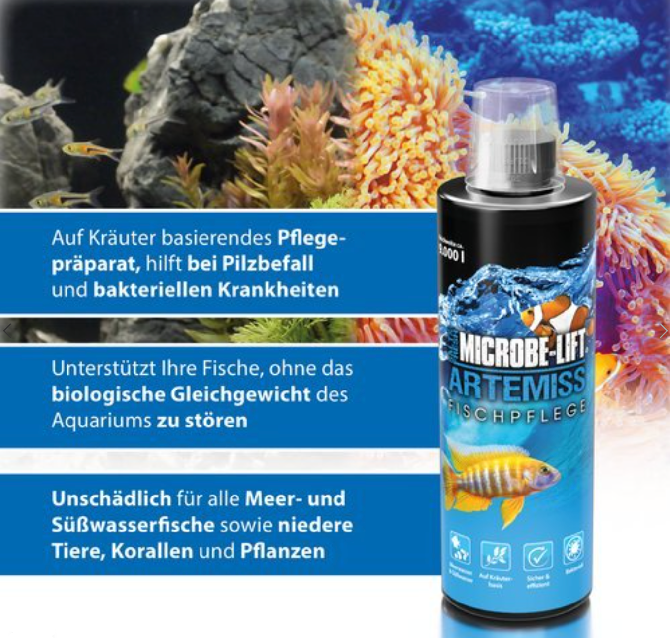 ARKA ARTEMISS - Fischpflege - 473 ml