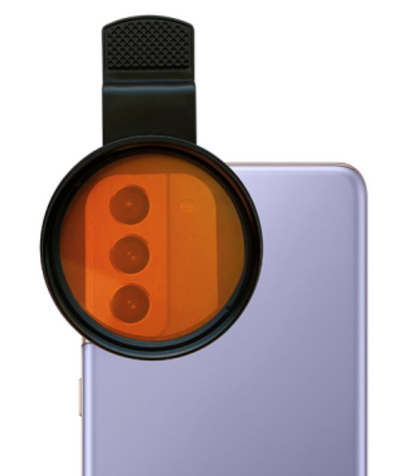 D-D Coral Colour Lens XL
