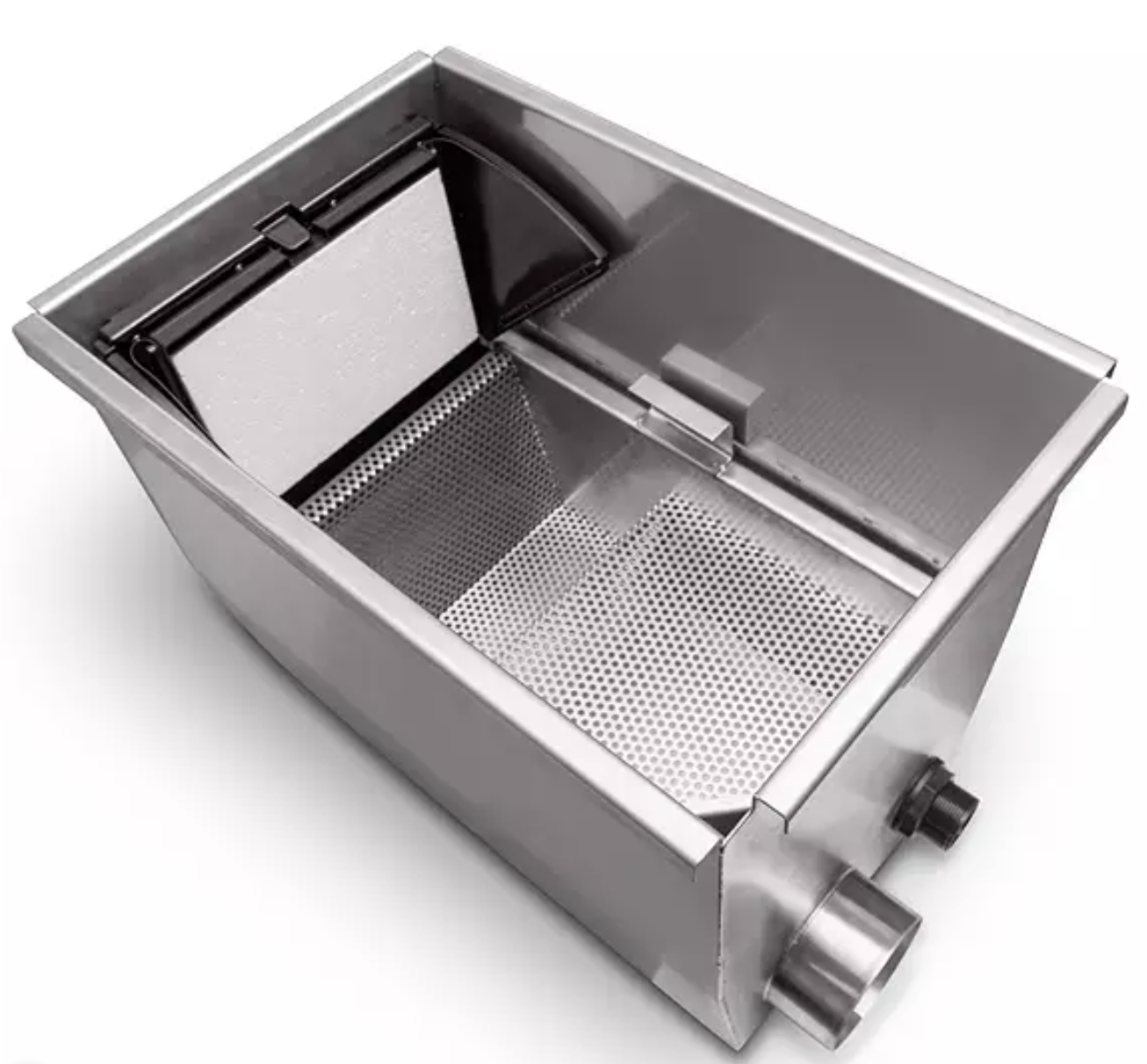 Kobre®Tec Edelstahl Skimmer Schwerkraft / gepumpt