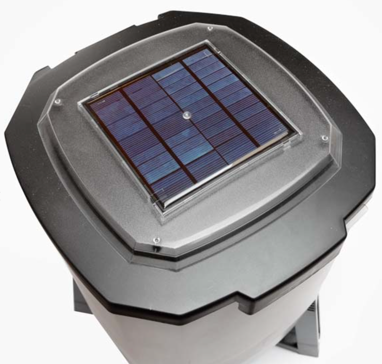 Kobre®Tec Solar Fish Feeder mit 6 Liter Futterbehälter