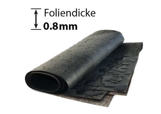 ZZ EPDM Kautschukfolie 0.80mm