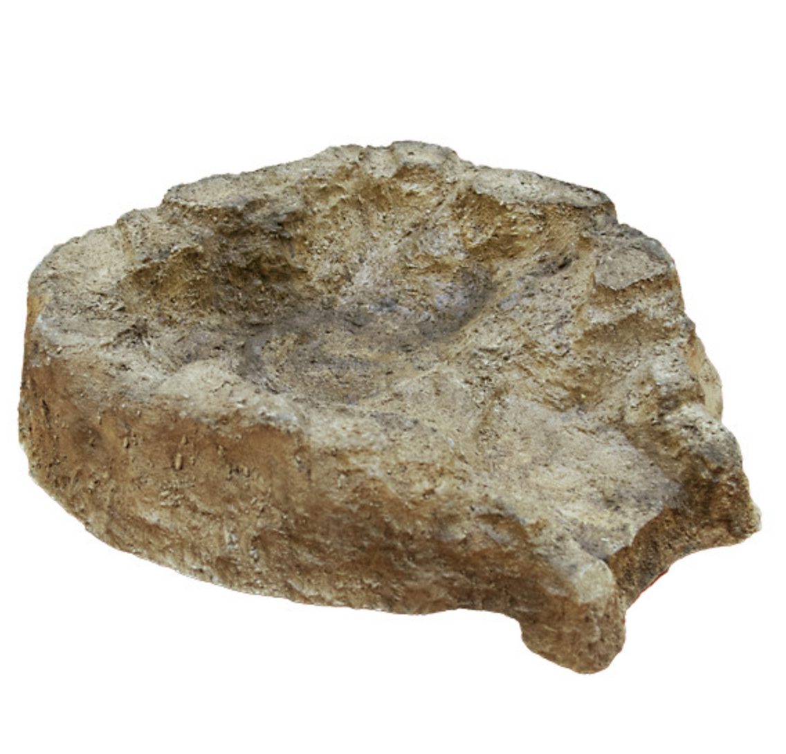 ZZ Bachlaufschale rund GFK, 45x45x13 cm, 1000 bis 4000 l/h
