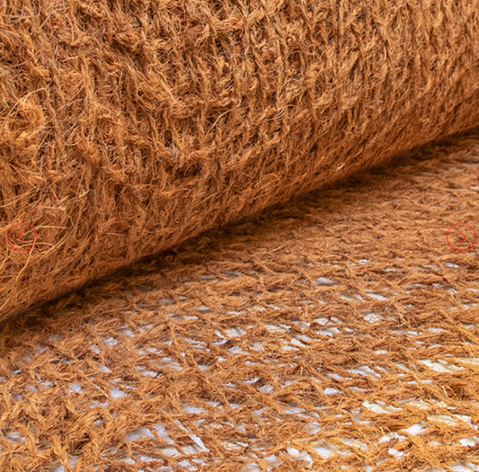 ZZ Böschungsmatte aus Natur Kokos, 1m breit (Rolleneinheit 50 Meter)