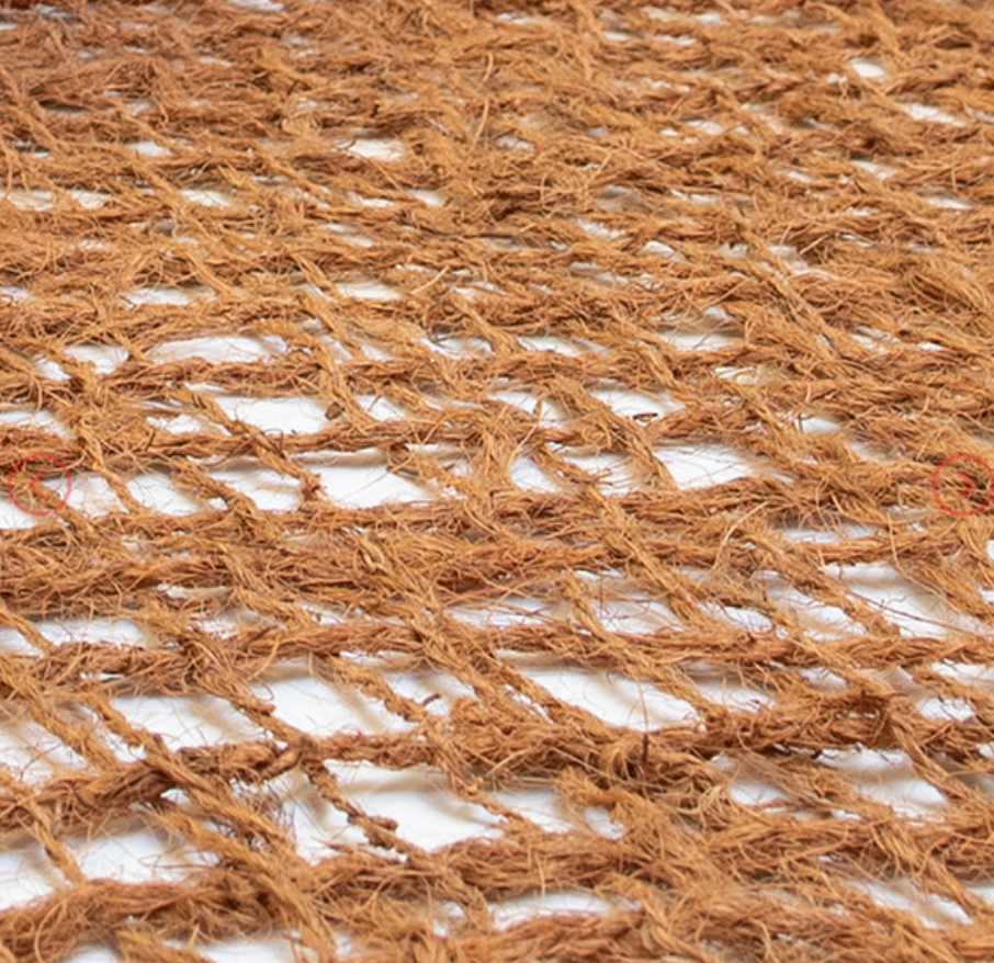 ZZ Böschungsmatte aus Natur Kokos, 1m breit (Rolleneinheit 50 Meter)