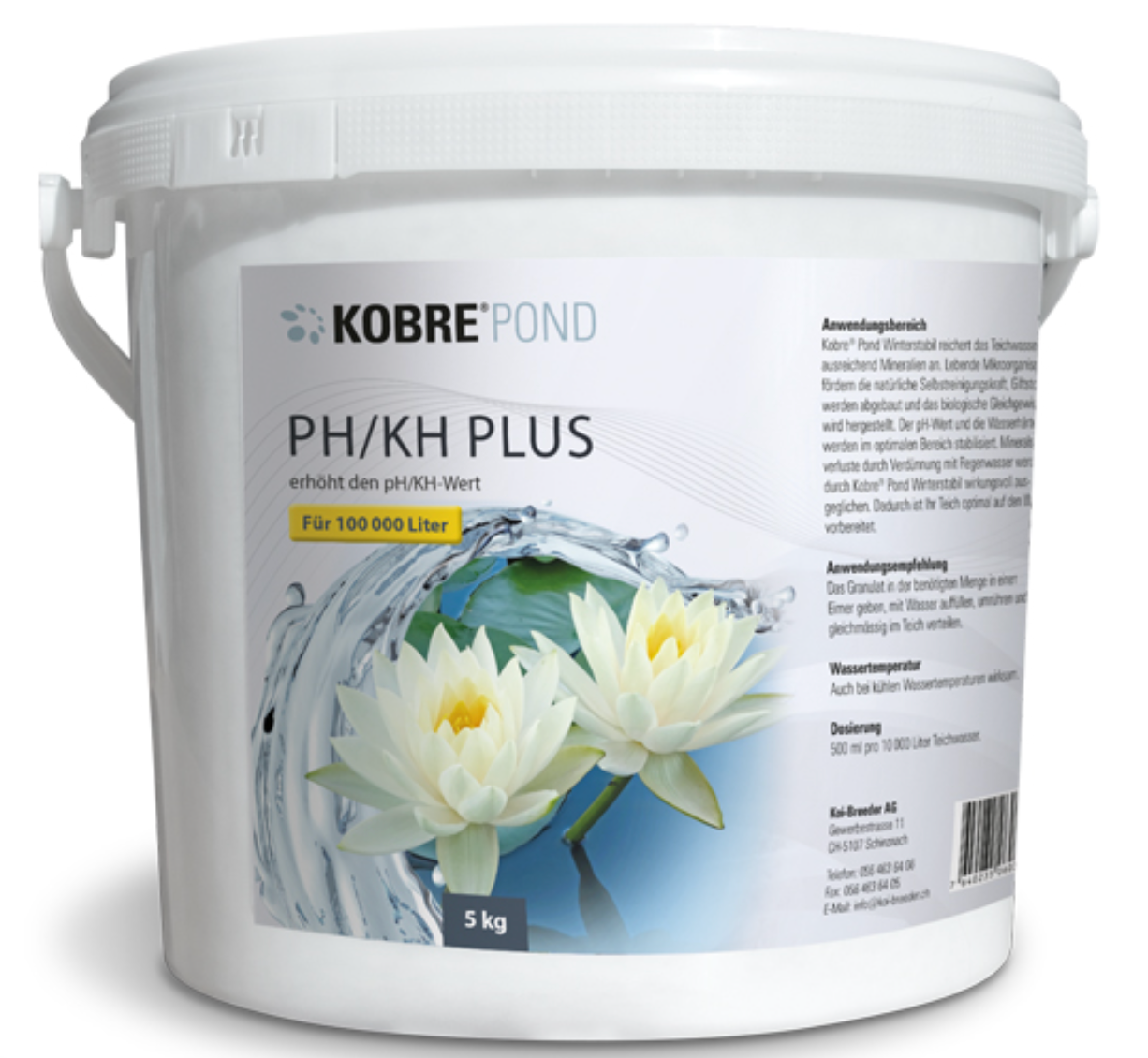 Kobre®Pond pH/KH Plus - erhöht den pH/KH-Wert