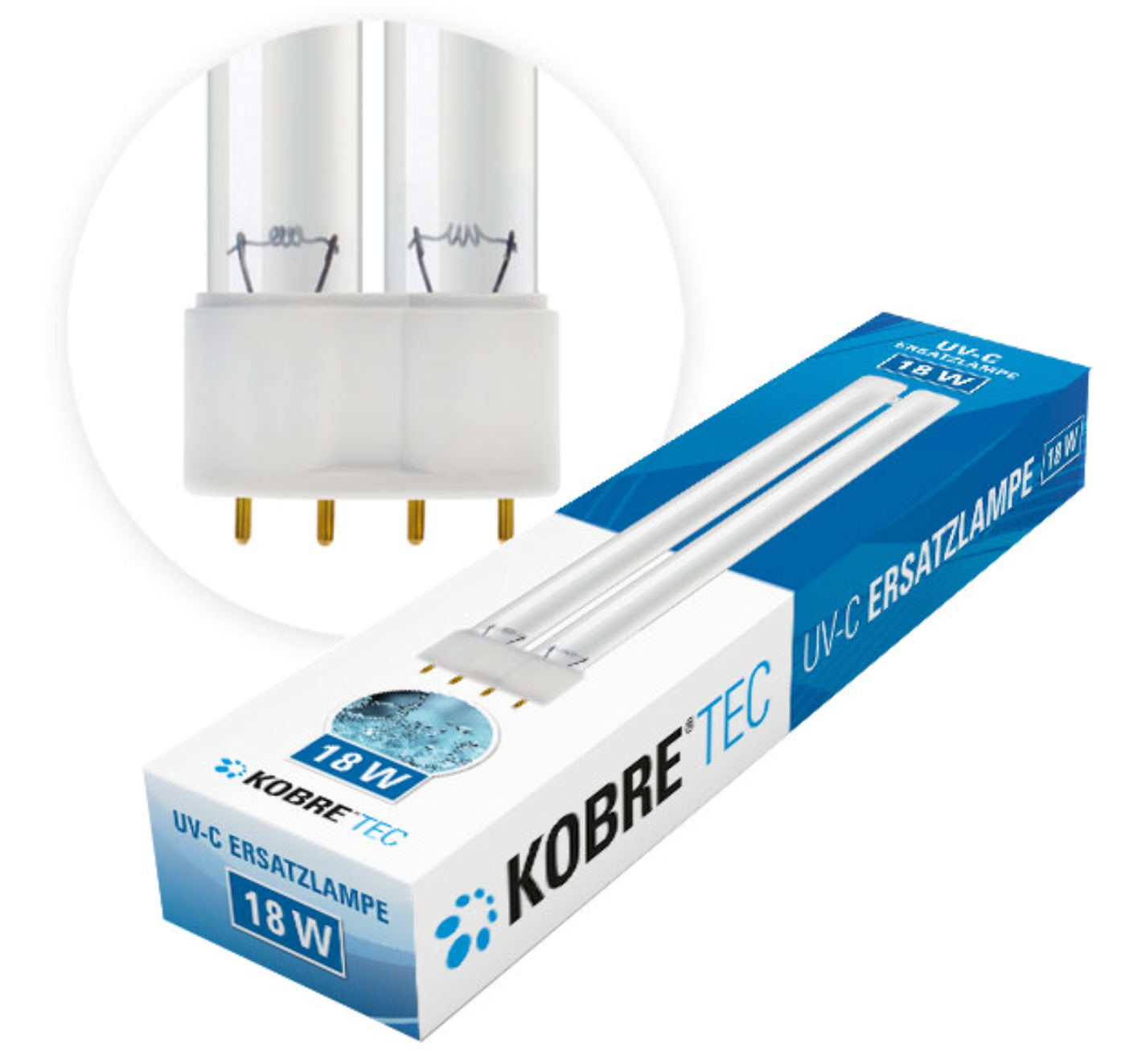 Kobre®Tec UV-C Ersatzleuchtmittel