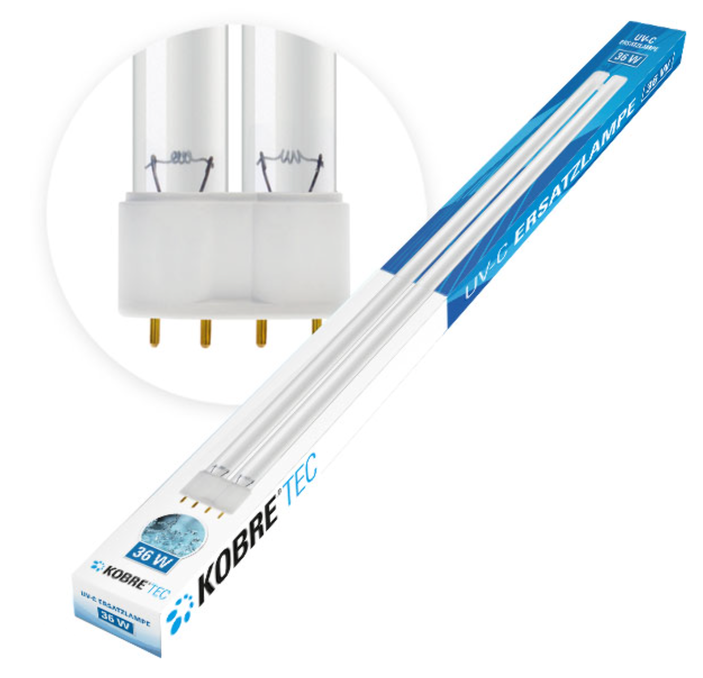 Kobre®Tec UV-C Ersatzleuchtmittel