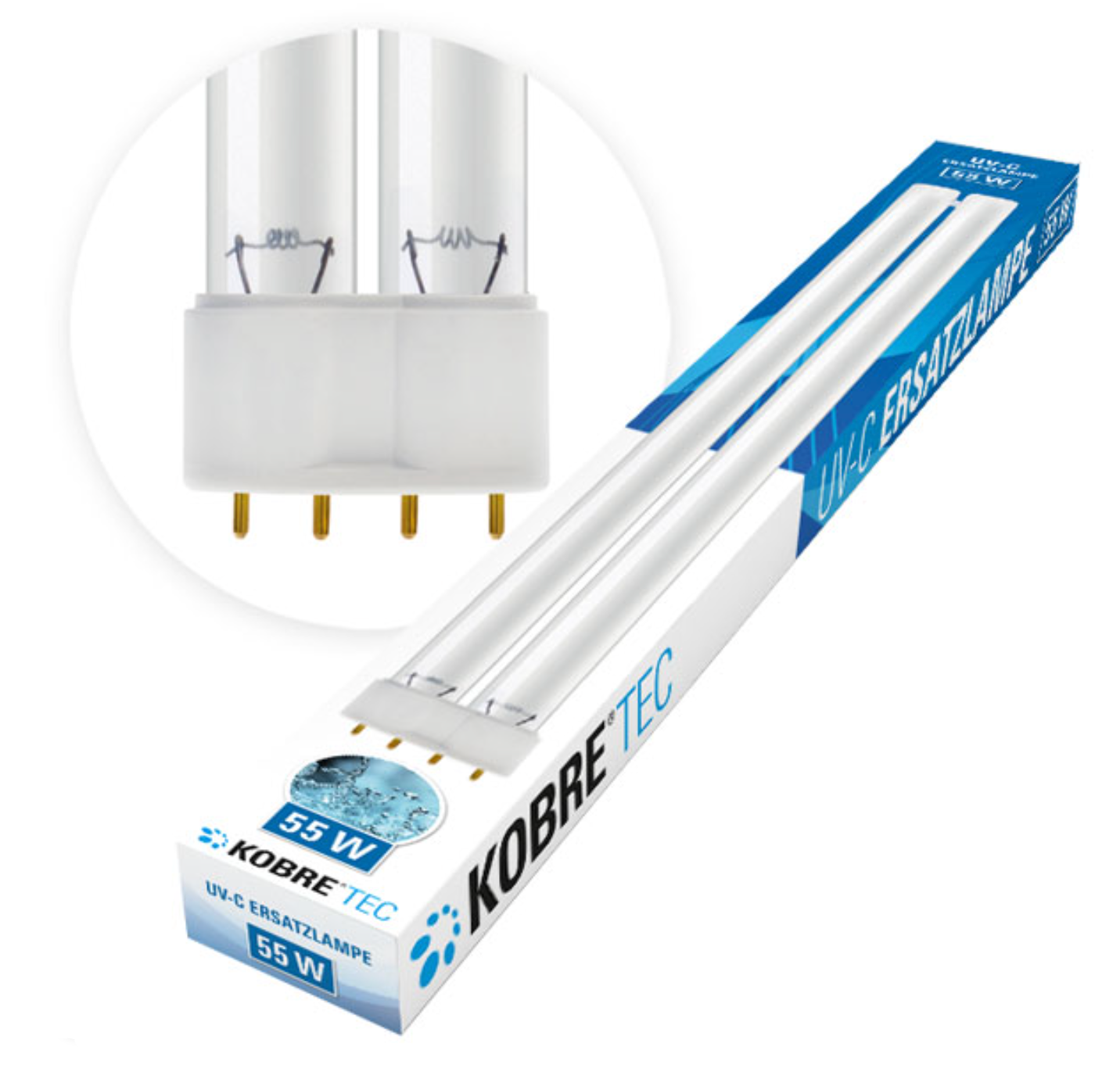 Kobre®Tec UV-C Ersatzleuchtmittel