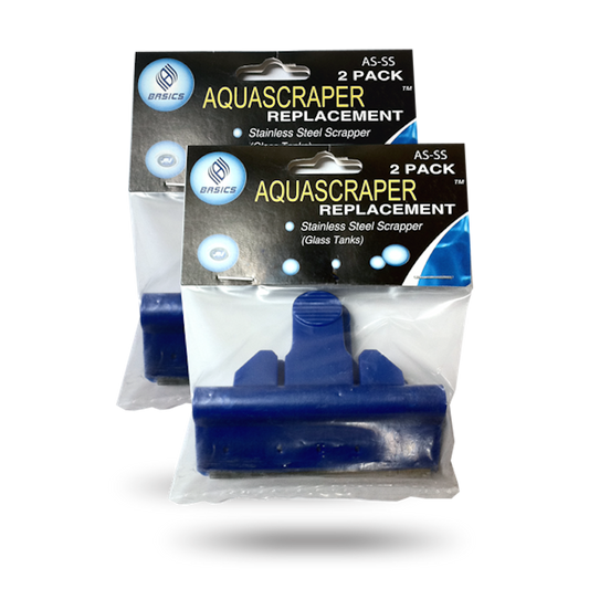 D-D 2x Edelstahl- Ersatzklingen für Aquascraper