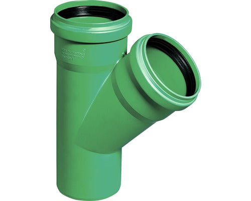 KG2000 T-Stück 45° DN 110 mm