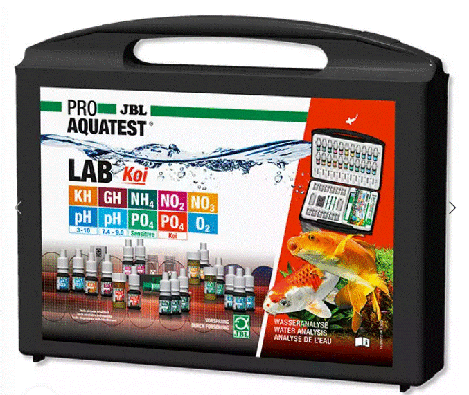 JBL ProAqua Testlab Koi Profi Testkoffer für Koi-und Gartenteiche