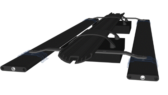 OTM Arm-Set Long für AI BLADE (330mm/ 4 Blades)