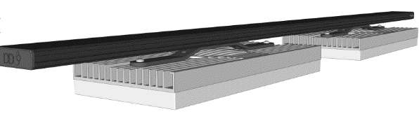 OTM Arm-Set Medium für AI BLADE (270mm/ 3 Blades)