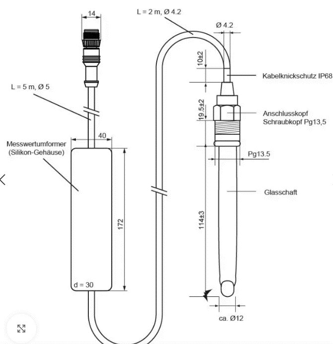Senect Sensor ORP XT1