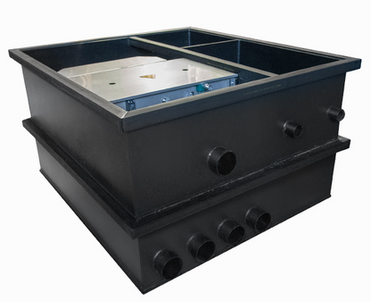 Kobre®Tec Trommelfilter TF30 inkl. Schacht und Steuerung, max. Flow 30'000 l/h