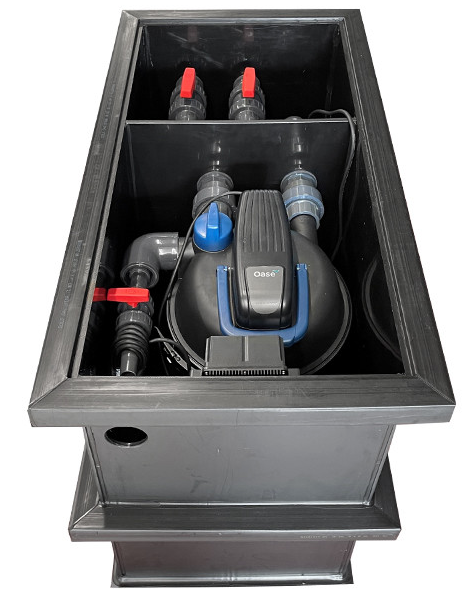 Pumpenschacht Plug & Play inkl. Pumpe, Filter, UV-C, LxBxH 1100x600x810