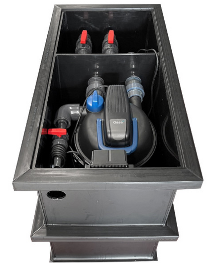 Pumpenschacht Plug & Play inkl. Pumpe, Filter, UV-C, LxBxH 1100x600x810