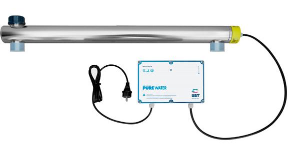 UV-C Profi-Pure Edelstahl Einbaulänge 1050mm