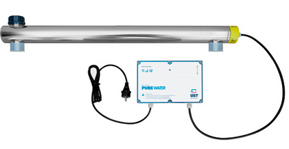 UV-C Profi-Pure Edelstahl Einbaulänge 1050mm